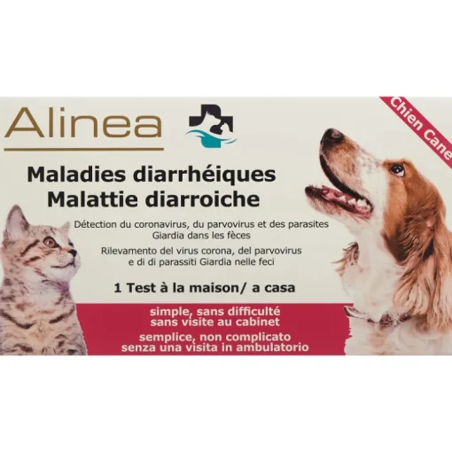 Alinea Heimtest Durchfallerkrankungen Hund 1Test