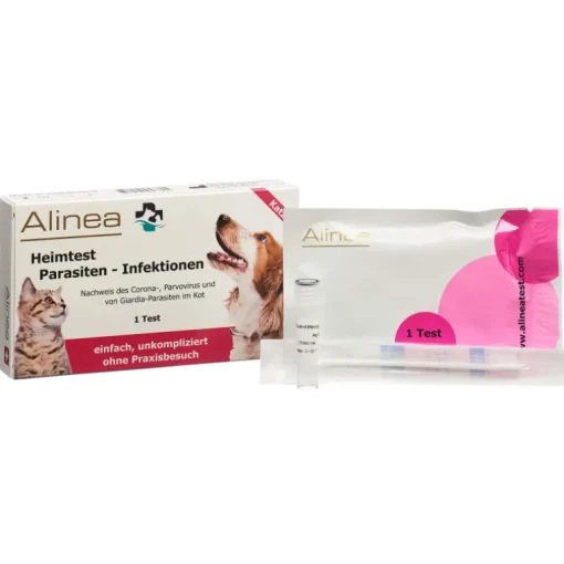 Alinea Heimtest Parasiten/Infektionen bei Katzen 1Test