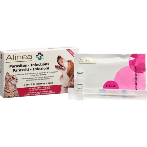Alinea Heimtest Parasiten/Infektionen bei Katzen 1Test