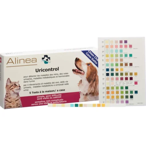 Alinea Heimtest Urincontrol Hund/Katze 5 Tests