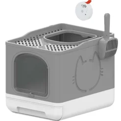 All for Paws Katzentoilette Go Fresh grau