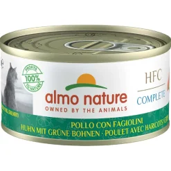 Almo Nature HFC Complete Katzenfutter Huhn mit grünen Bohnen 70g
