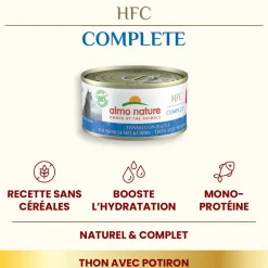 Almo Nature HFC Complete Katzenfutter Thunfisch mit Kürbis 70g