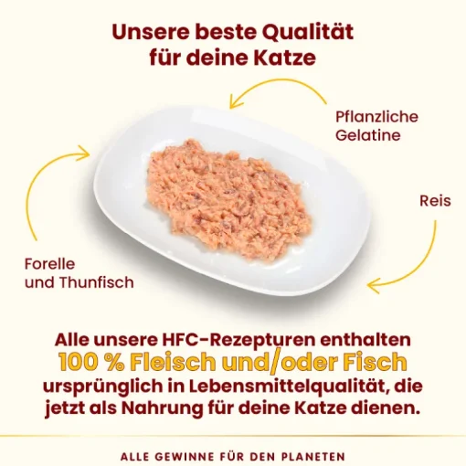 Almo Nature HFC Jelly Forelle & Thunfisch Dose 70g