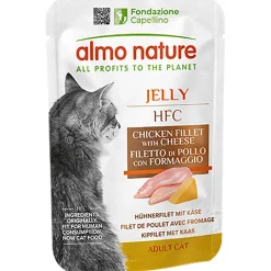 Almo Nature HFC Jelly Hühnerfilet & Käse 55g