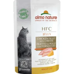 Almo Nature HFC Jelly Hühnerfilet & Käse 24x55g