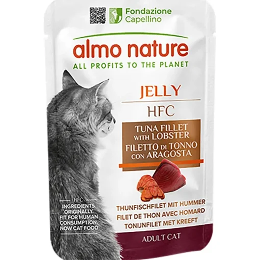 Almo Nature HFC Jelly Thunfischfilet & Languste 55g