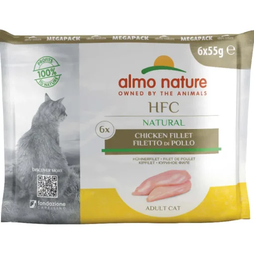 Almo Nature HFC Natural Adult Hühnerfilet 6x55g