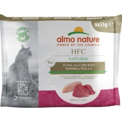 Almo Nature HFC Natural Adult Thunfisch & Huhn 6x55g
