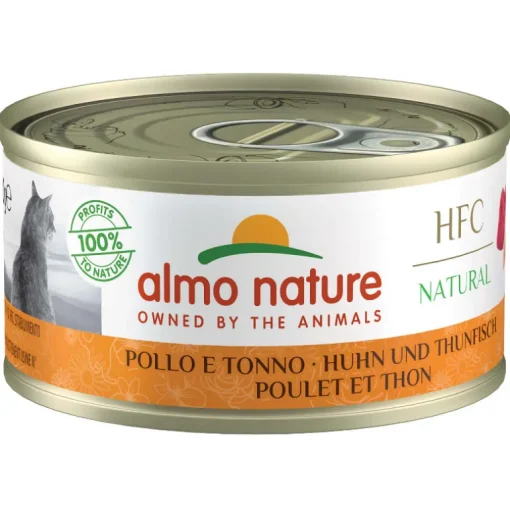Almo Nature HFC Natural Huhn & Thunfisch 24x70g