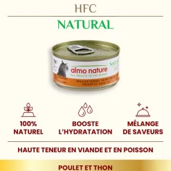 Almo Nature HFC Natural Huhn & Thunfisch 70g