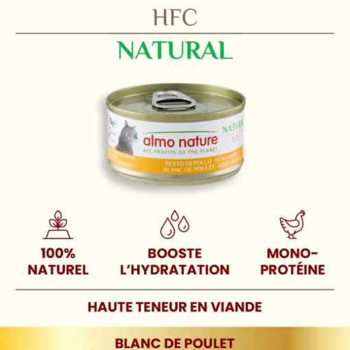 Almo Nature HFC Natural Hühnerbrust 70g