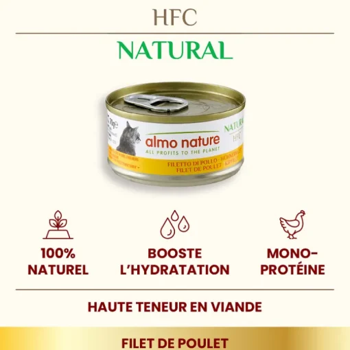 Almo Nature HFC Natural Hühnerfilet 70g