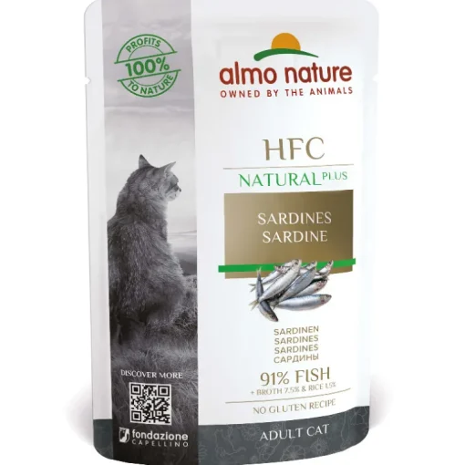 Almo Nature HFC Natural Plus Sardinen 55g