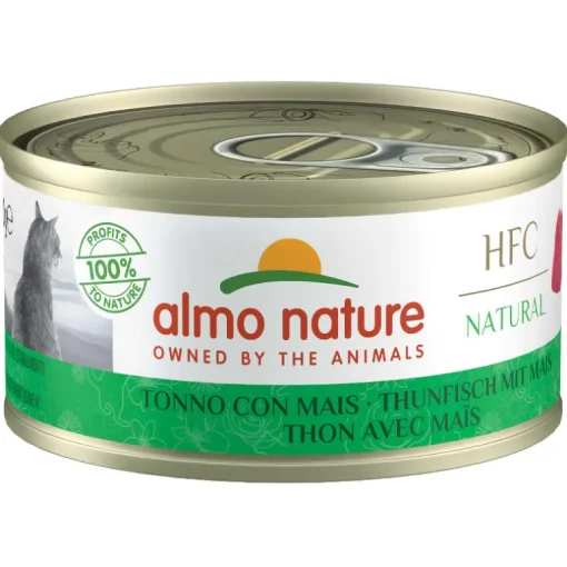 Almo Nature HFC Natural Thunfisch & Mais 24x70g