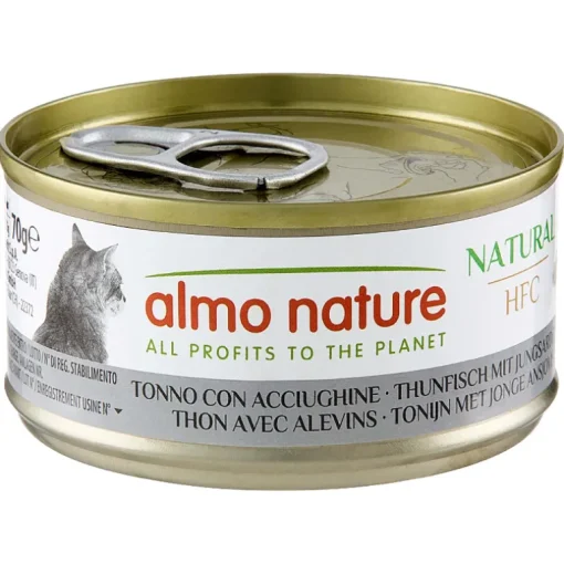 Almo Nature HFC Natural Thuhnfisch & Jungsardellen 70g