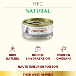 Almo Nature HFC Natural Thuhnfisch & Jungsardellen 70g