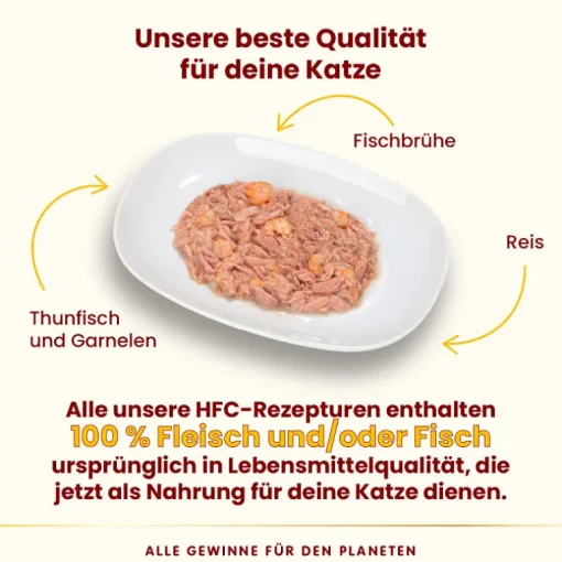 Almo Nature HFC Natural Thunfisch & Garnelen 70g