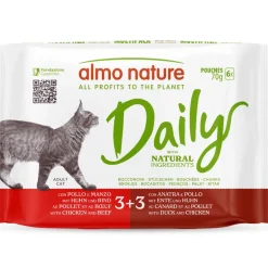 Almo Nature Katzenfutter Daily Mutlipack Huhn 10x6x70g