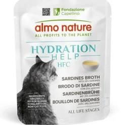 Almo Nature Katzenfutter HFC Hydration mit Sardinen & Brühe 24x50g
