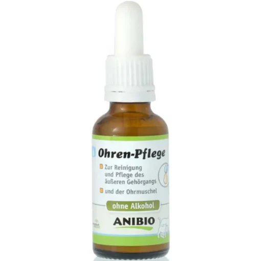 Anibio Ohren-Pflege für Hunde & Katzen 30ml