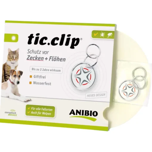 Anibio Tic-clip Anhänger gegen Zecken & Flöhe