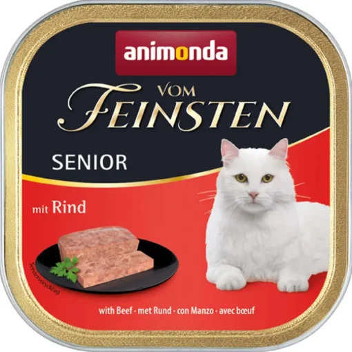 animonda Vom Feinsten Senior mit Rind 32x100g