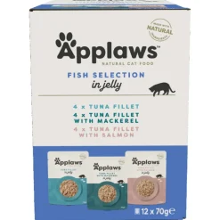 Applaws Katzenfutter Fish Selection Multipack Pouch12x70g