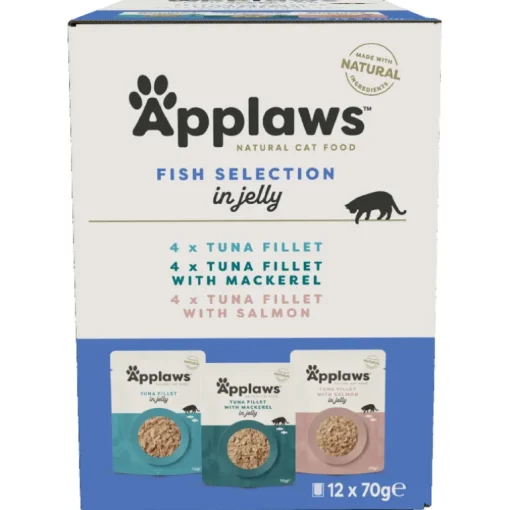Applaws Katzenfutter Fish Selection Multipack Pouch12x70g