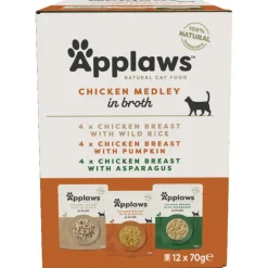 Applaws Katzenfutter Pouch Chicken Multipack