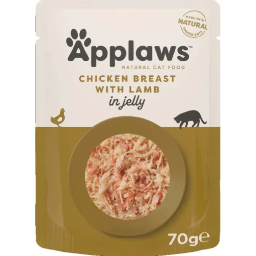 Applaws Pouch Chicken & Lamb in Jelly 70g