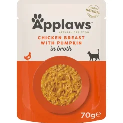 Applaws Pouch Chicken & Pumpkin 12x70g
