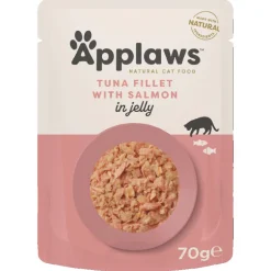 Applaws Pouch Tuna & Salmon in Jelly 70g