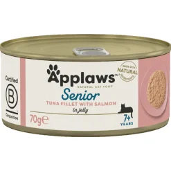 Applaws Tin Senior Tuna & Salmon 24x70g