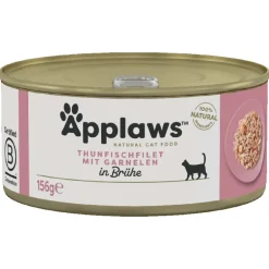 Applaws Tin Tuna Fillet & Prawn 156g