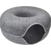 Aumüller Donut Katzentunnel/-höhle Ø60cm grau