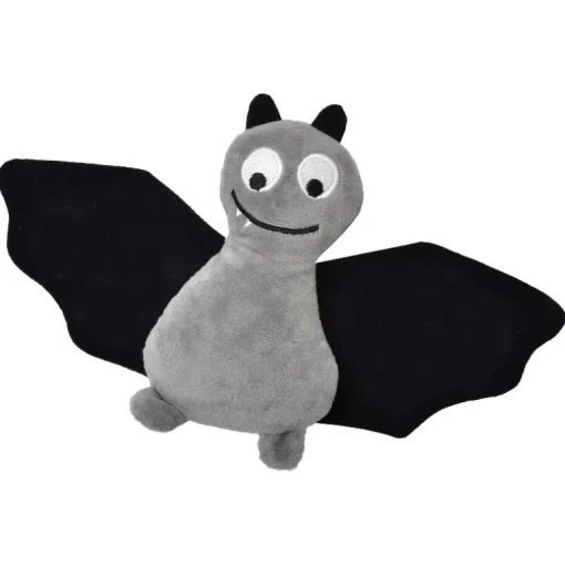 Aumüller Halloween Katzenspielkissen Fledermaus grau/schwarz