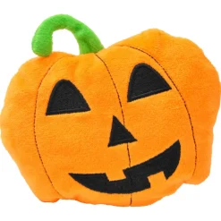 Aumüller Halloween Katzenspielkissen Kürbis orange/schwarz