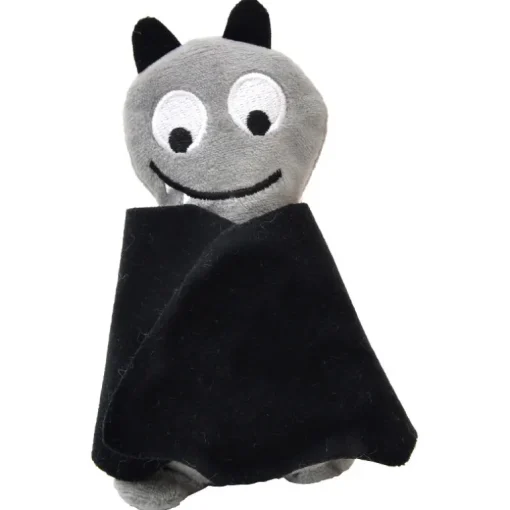 Aumüller Halloween Katzenspielkissen Fledermaus grau/schwarz