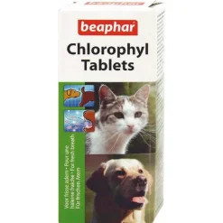 beaphar Chlorophyll Tabletten Hund/Katze für frischen Atem 30Stk.