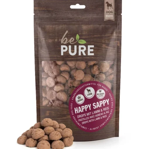bePure Hundeleckerli Happy Sappy 500g