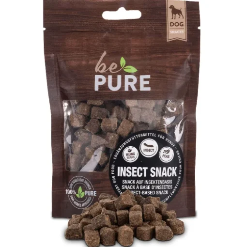 bePure Hundeleckerli Insect Snack 100g