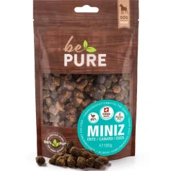 bePure Hundesnack Miniz Ente 120g