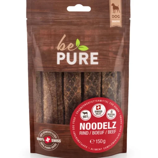 bePure Hundesnack Noodelz Rind 150g