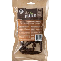 bePure Hundesnack Pferdefleisch Endlos Würstli 140g
