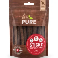 bePure Hundesnack Stickz Rind 80g