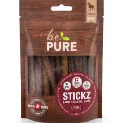 bePure Hundesnack Stickz Lamm 80g
