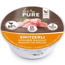 bePure Katzenfutter Switzerli Hühner-Ragout