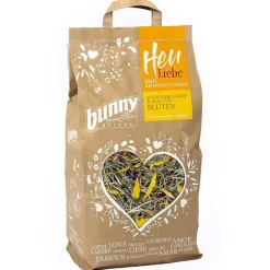 Bunny Nagersnack Heu Liebe Sonnenblumen & Malven 100g