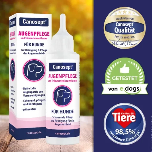 Canosept Augenpflege für Hunde 120ml